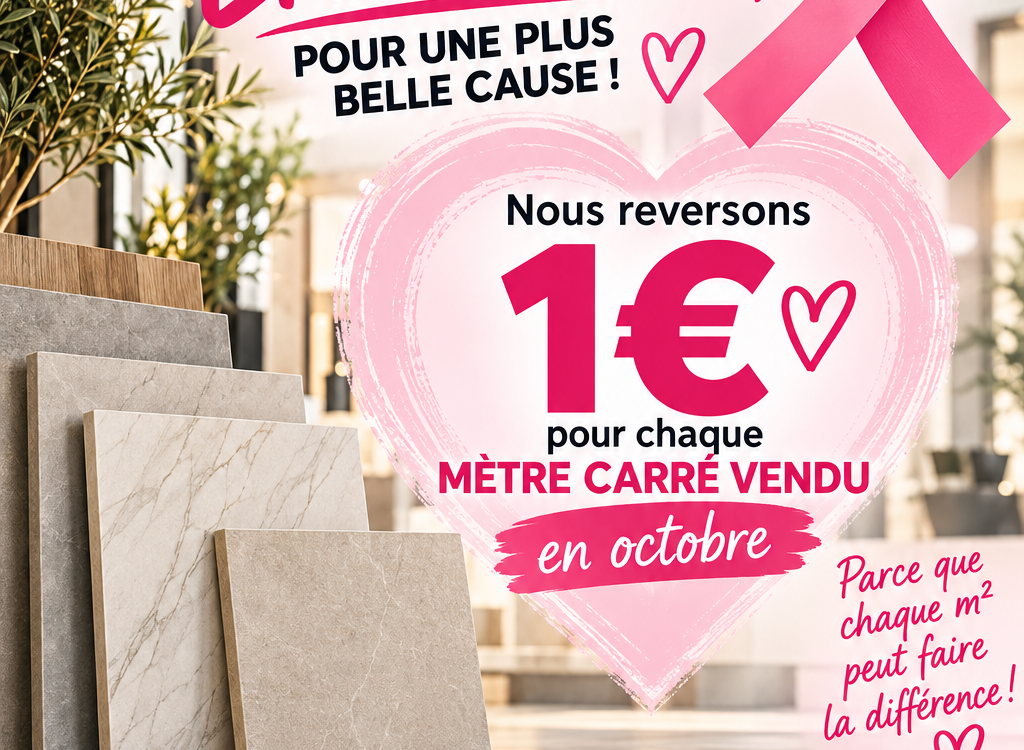 ENSEMBLE POUR UNE BELLE CAUSE 2 1024X750 | La Boutique du Carrelage Octobre Rose : La Boutique du Carrelage s’engage aux côtés de La Maison Rose Riedisheim